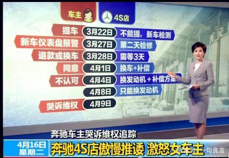 维权女车主与奔驰和解，有人质疑4S店未退一赔三，有人怀疑双方私下签有协议；车主回应：无其他额外赔偿。你怎么看「撞上奔驰赔多少钱」 海鲜市场